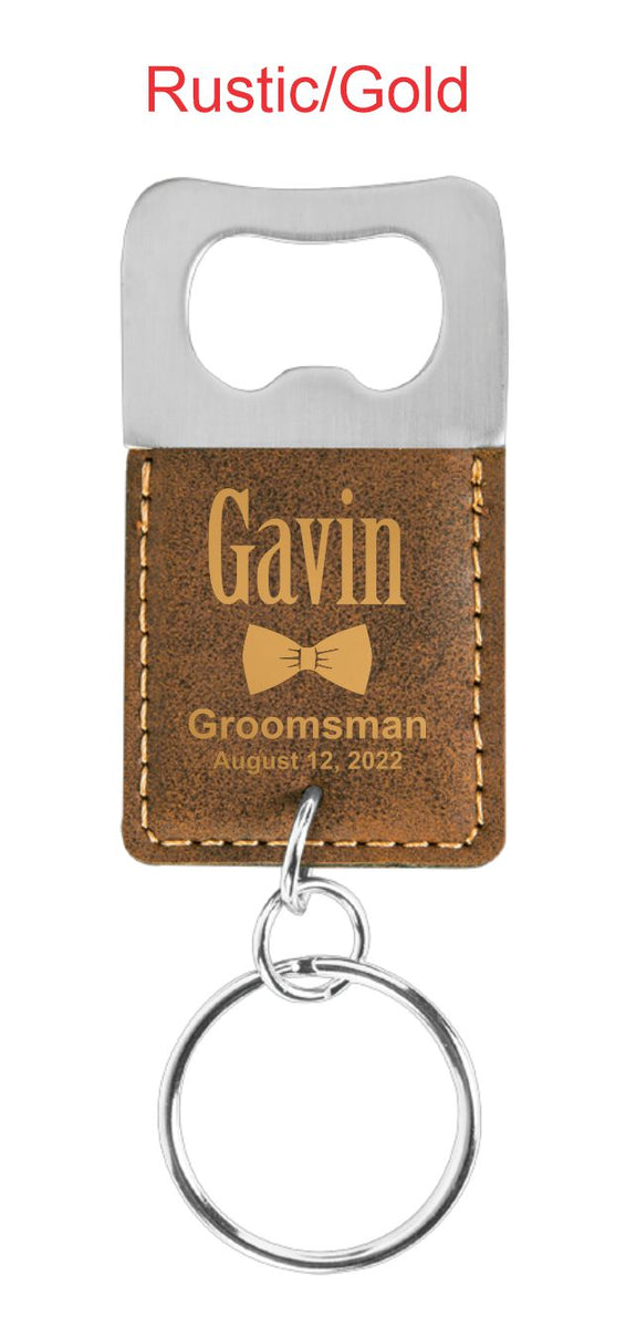 BROWNS BOTTLE OPENER KEYCHAIN