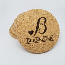 Load image into Gallery viewer, Bamboo Coaster Set - Personalized Design